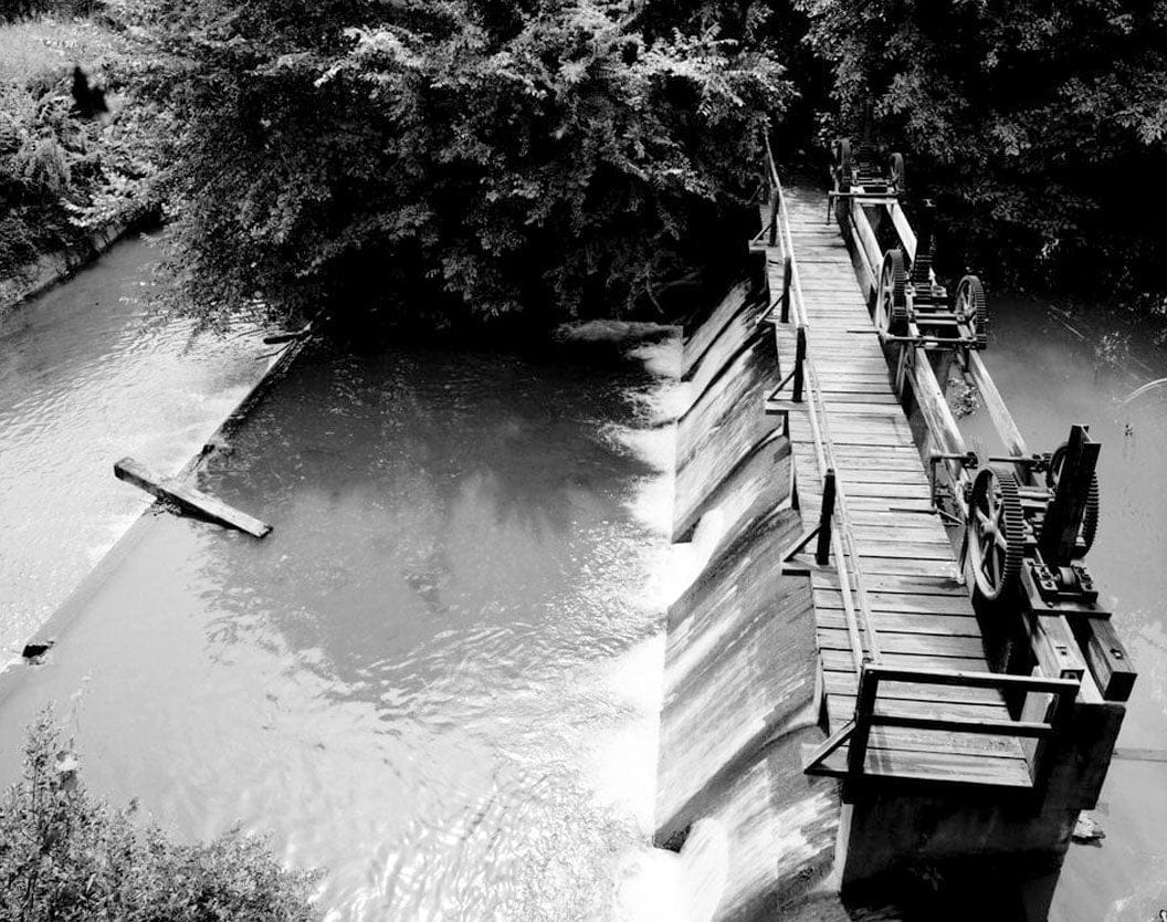 Historic Photo : Augusta Canal, Augusta, Richmond County, GA 1 Photograph