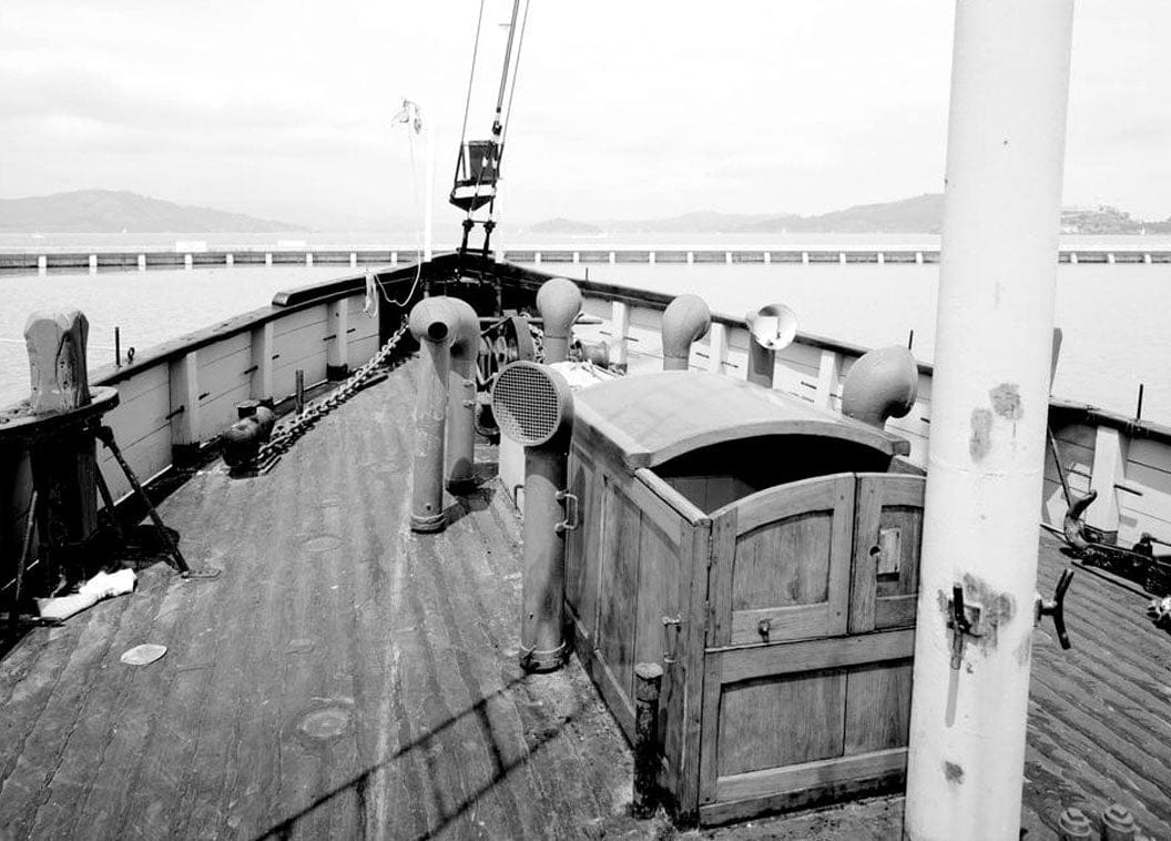 Historic Photo : Steam Tug EPPLETON HALL, Hyde Street Pier, San Francisco, San Francisco County, CA 4 Photograph