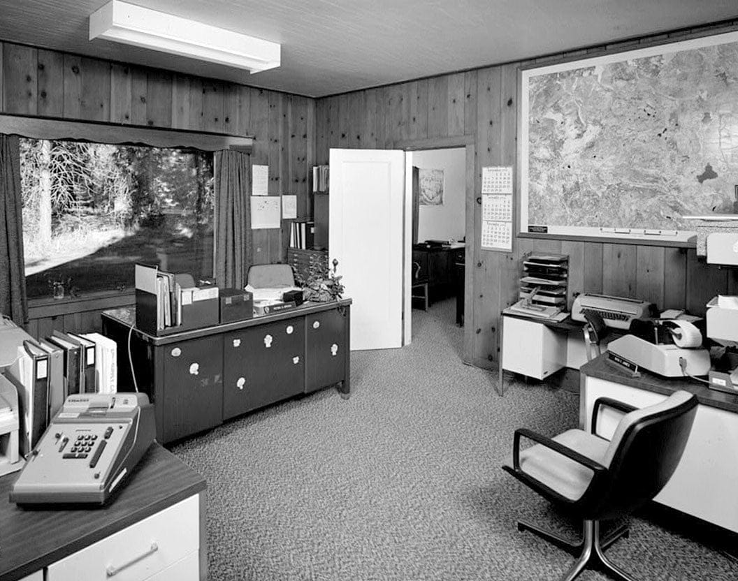 Historic Photo : Lassen Volcanic National Park, Park Headquarters, Mineral, Tehama County, CA 2 Photograph