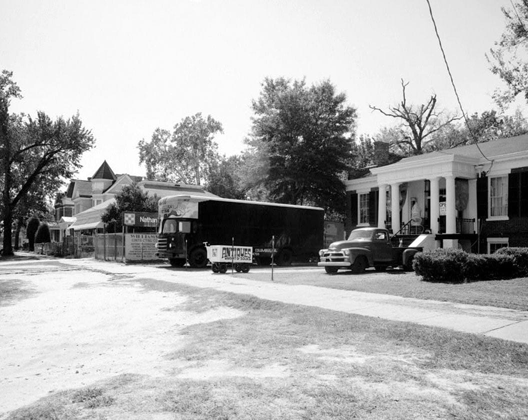 Historic Photo : High Uptown Neighborhood, Second Avenue from 1523 to 1645, Columbus, Muscogee County, GA 2 Photograph