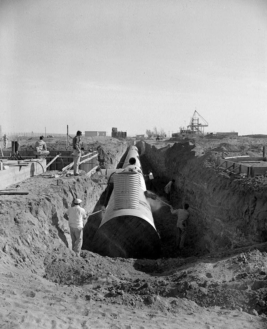 Historic Photo : Jet Propulsion Laboratory Edwards Facility, Test Stand D, Edwards Air Force Base, Boron, Kern County, CA 8 Photograph