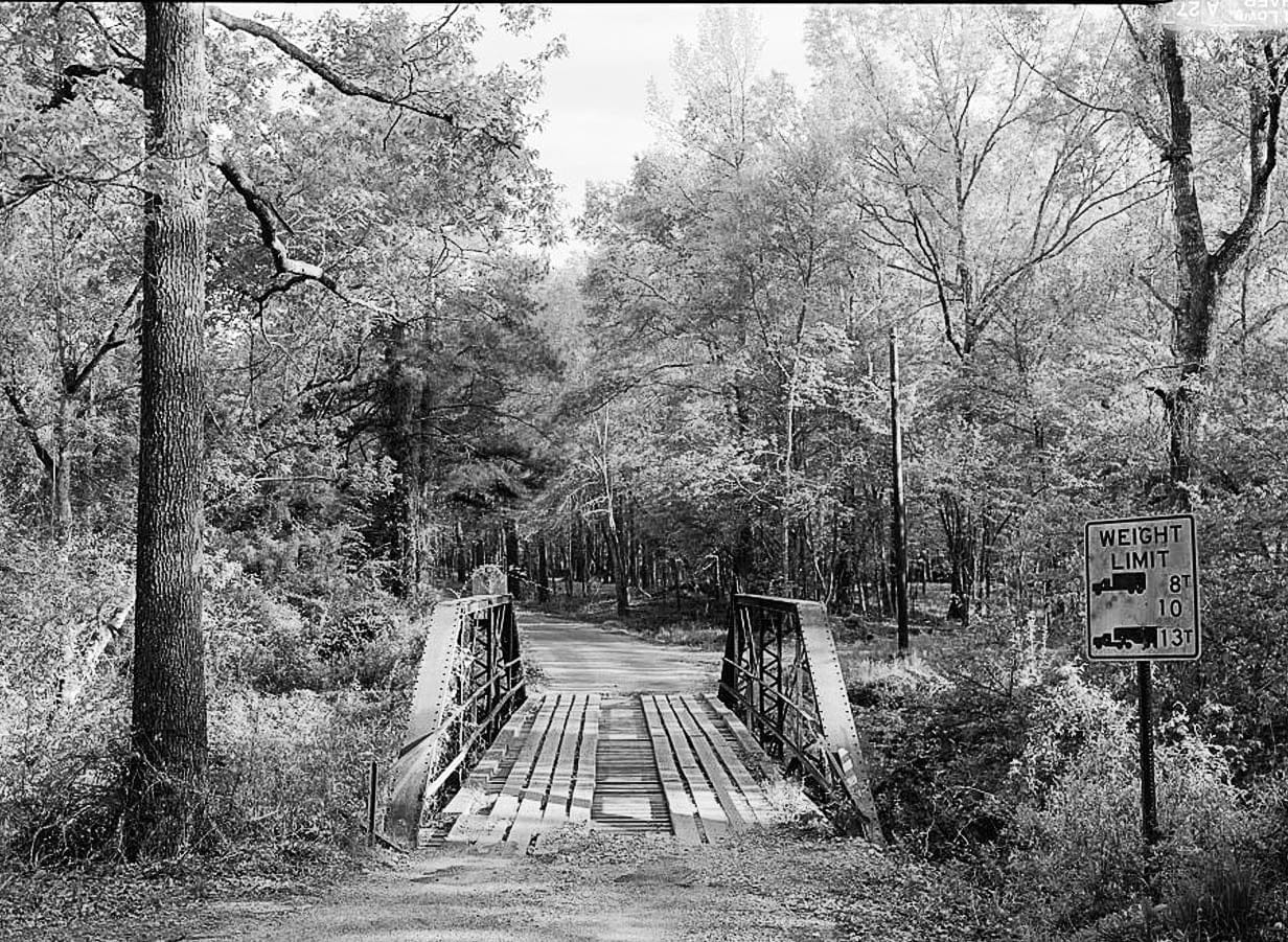 Historic Photo : DeGray Creek Bridge, Spanning DeGray Creek at Blish Road (CR 50), Arkadelphia, Clark County, AR 1 Photograph
