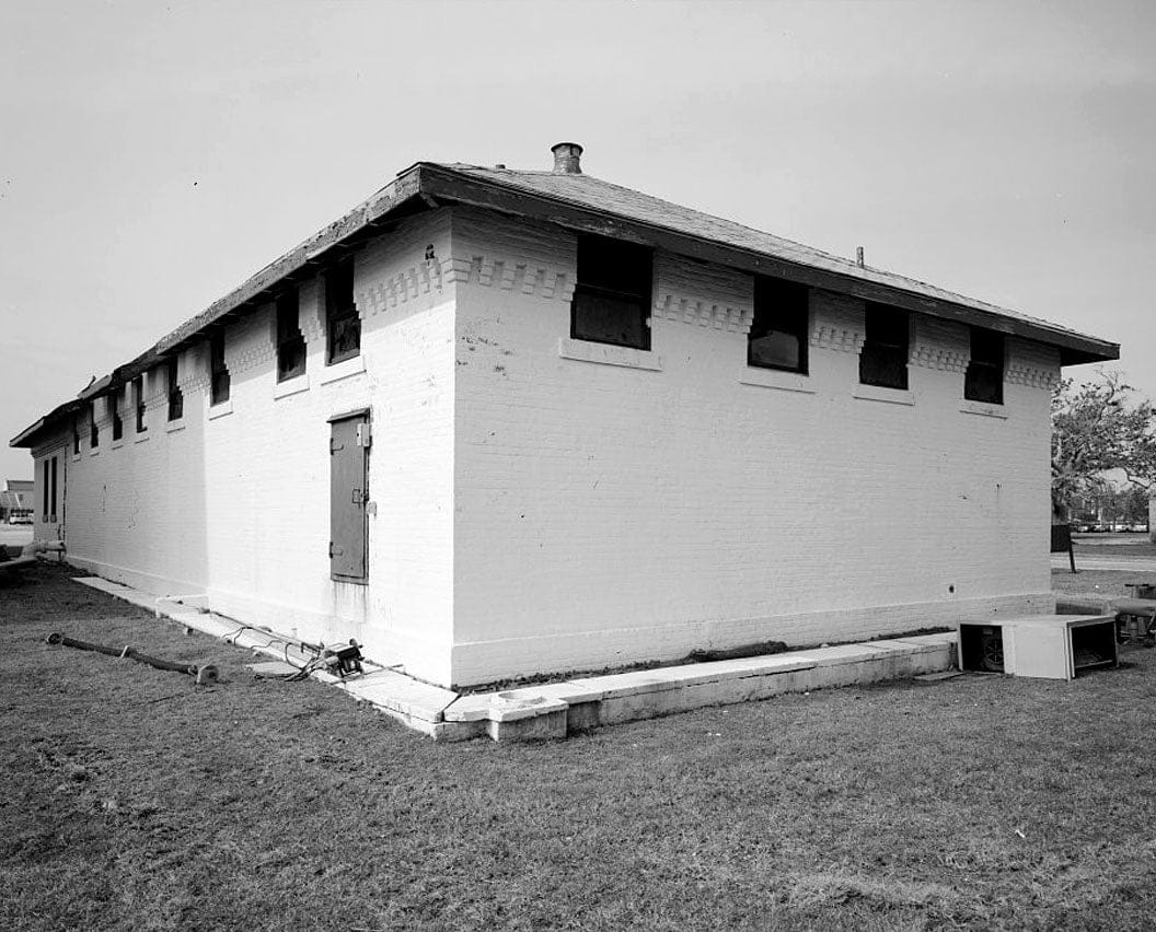 Historic Photo : U.S. Naval Air Station, Brig, South Avenue, Pensacola, Escambia County, FL 1 Photograph