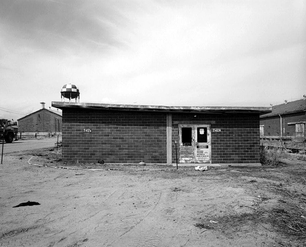 Rocky Mountain Arsenal, Tank House, Quadrant 1, approximately 1000 feet South of December Seventh Avenue; 2200 feet East of D Street, Commerce City, Adams County, CO 1