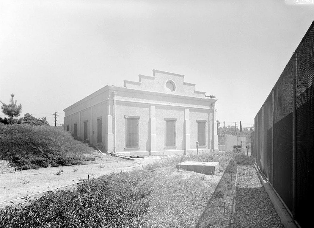 Historic Photo : Los Angeles Aqueduct, Garvanza Pump Station, Los Angeles, Los Angeles County, CA 1 Photograph
