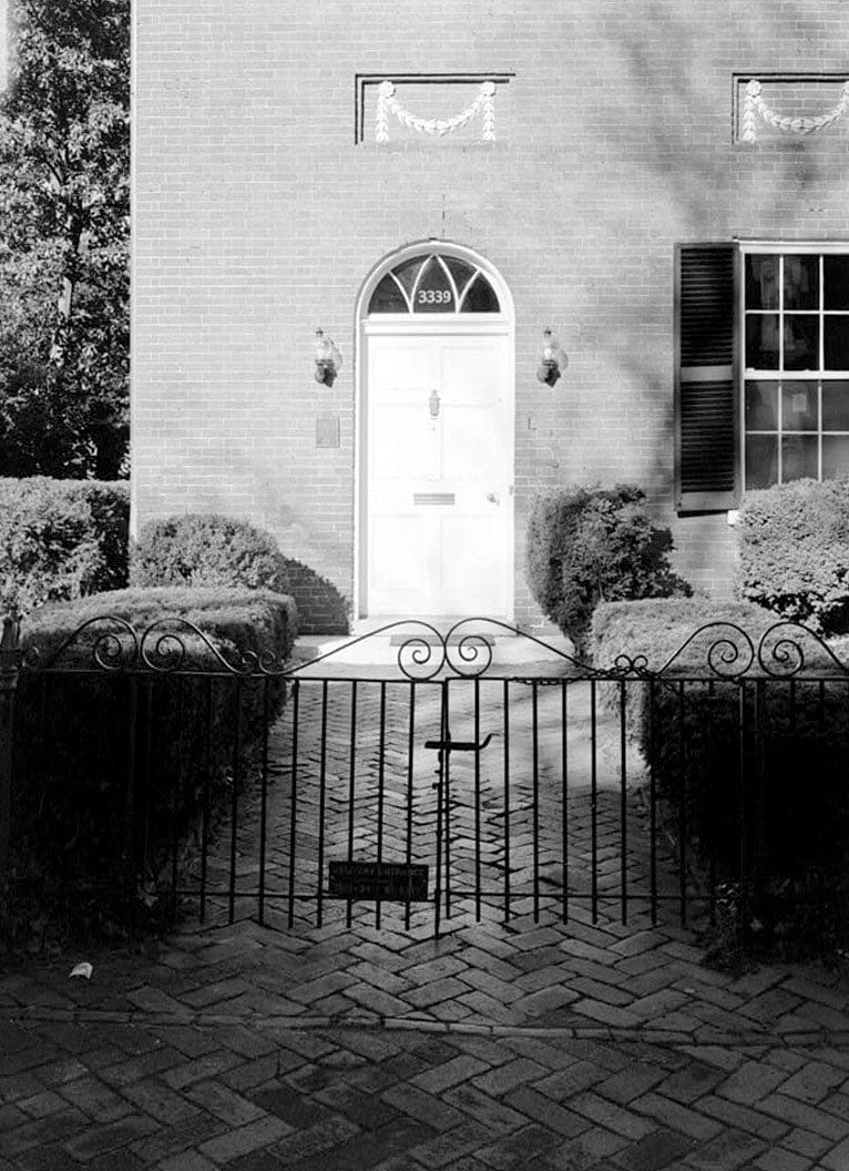 Historic Photo : Colonel John Cox House, 3339 N Street, Northwest, Washington, District of Columbia, DC 6 Photograph