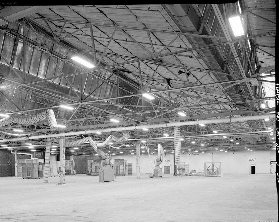 Historic Photo : NASA Industrial Plant, Manufacturing & Assembly Plant, 12214 Lakewood Boulevard, Downey, Los Angeles County, CA 5 Photograph