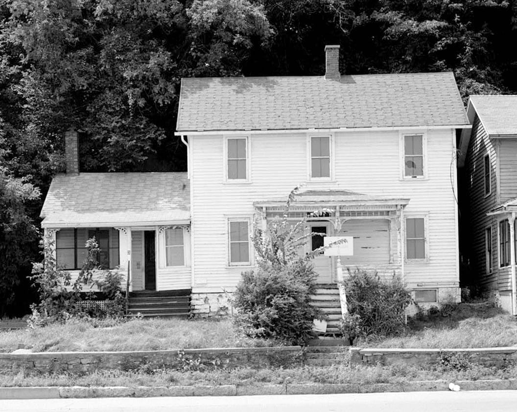 Historic Photo : Workingmen's Houses, Michael Sullivan House, 383 South Locust Street, Dubuque, Dubuque County, IA 3 Photograph