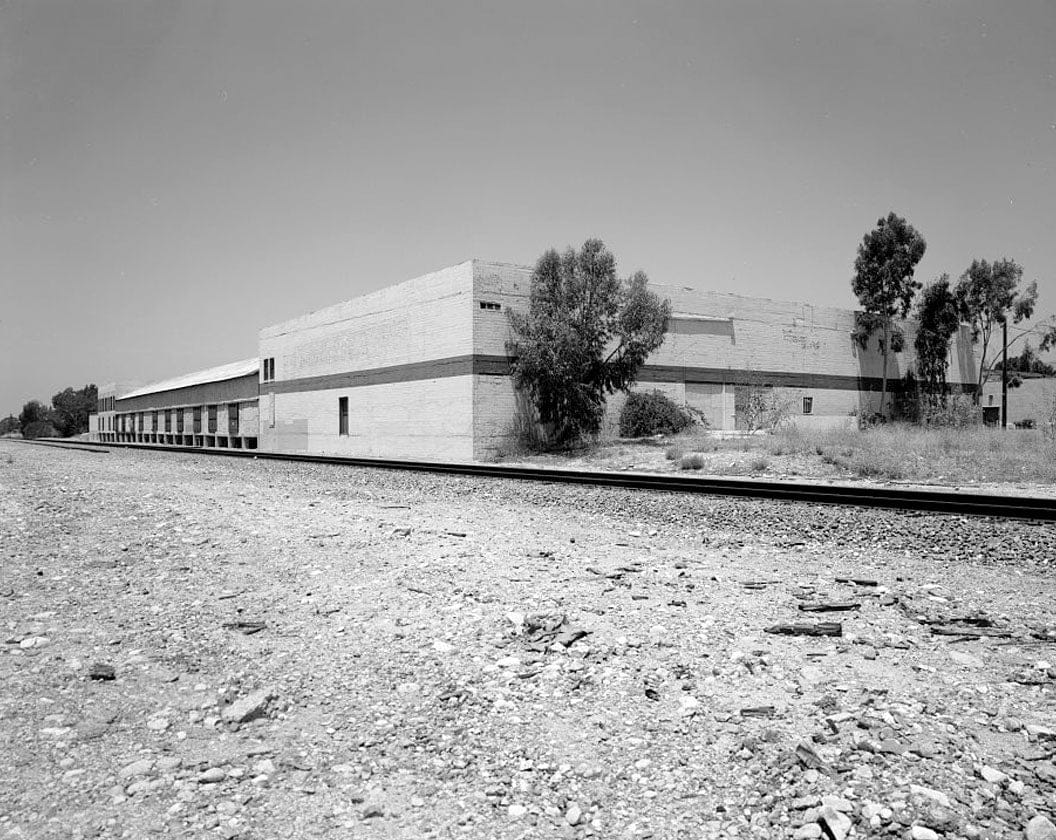 Historic Photo : College Heights Lemon Packing House, 519-532 West First Street, Claremont, Los Angeles County, CA 1 Photograph
