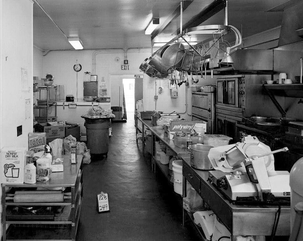 Historic Photo : Oakland Naval Supply Center, Lodge-Cafeteria, East of Fifth Street, between D & E Streets, Oakland, Alameda County, CA 3 Photograph