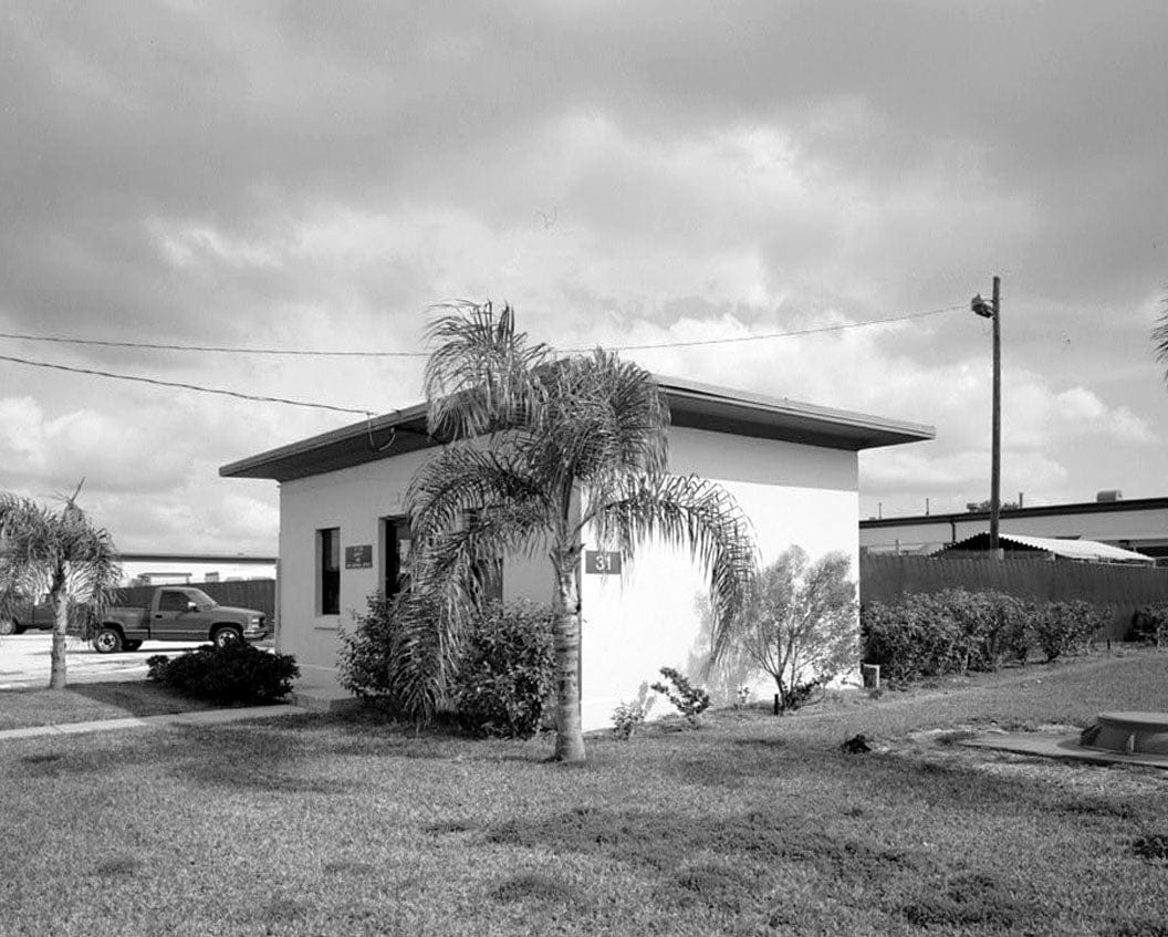 Historic Photo : MacDill Air Force Base, Electrical Sub-Station Vault, 7526 Hanger Loop Drive, Tampa, Hillsborough County, FL 1 Photograph