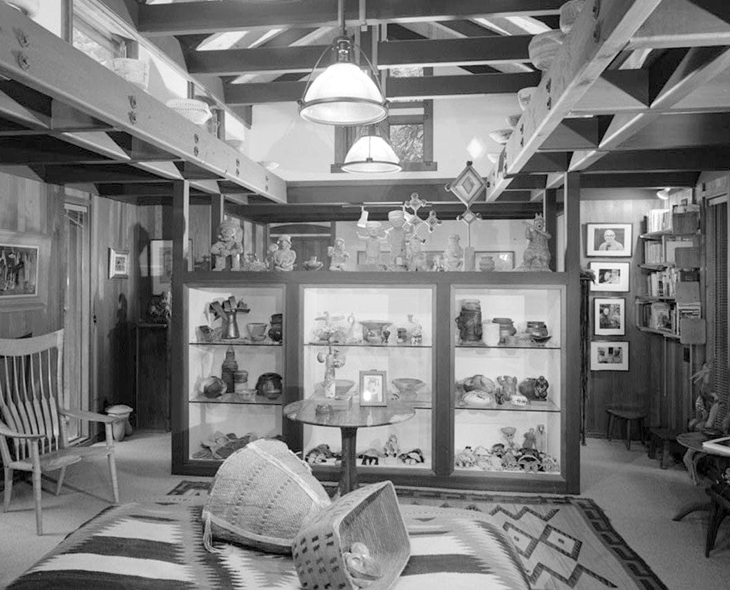 Historic Photo : Sam & Alfreda Maloof Compound, Main Residence & Workshop, 9553 Highland Avenue, Rancho Cucamonga, San Bernardino County, CA 14 Photograph