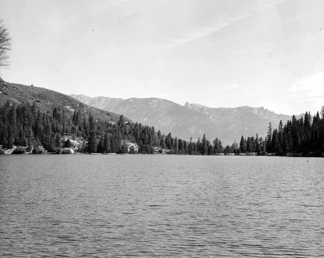 Historic Photo : Hume Lake Dam, Sequioa National Forest, Hume, Fresno County, CA 2 Photograph