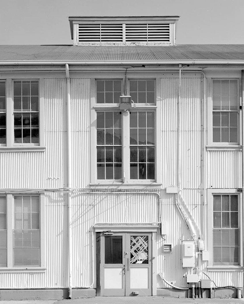 Mare Island Naval Shipyard, Administrative Offices & Cafeteria, Twelfth Street, north side between Railroad Avenue & Cedar Aveneu, Vallejo, Solano County, CA 6