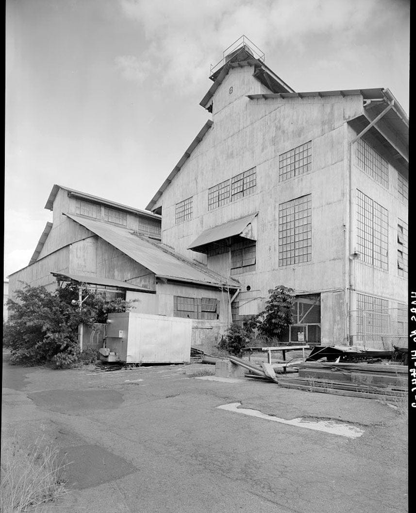Historic Photo : U.S. Naval Base, Pearl Harbor, Power House, Near Seventh Street, between Avenues D & E, Pearl City, Honolulu County, HI 4 Photograph