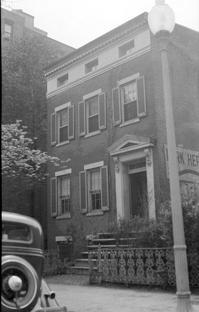 Historic Photo : Eye Street Northwest (House), Washington, District of Columbia, DC 1 Photograph