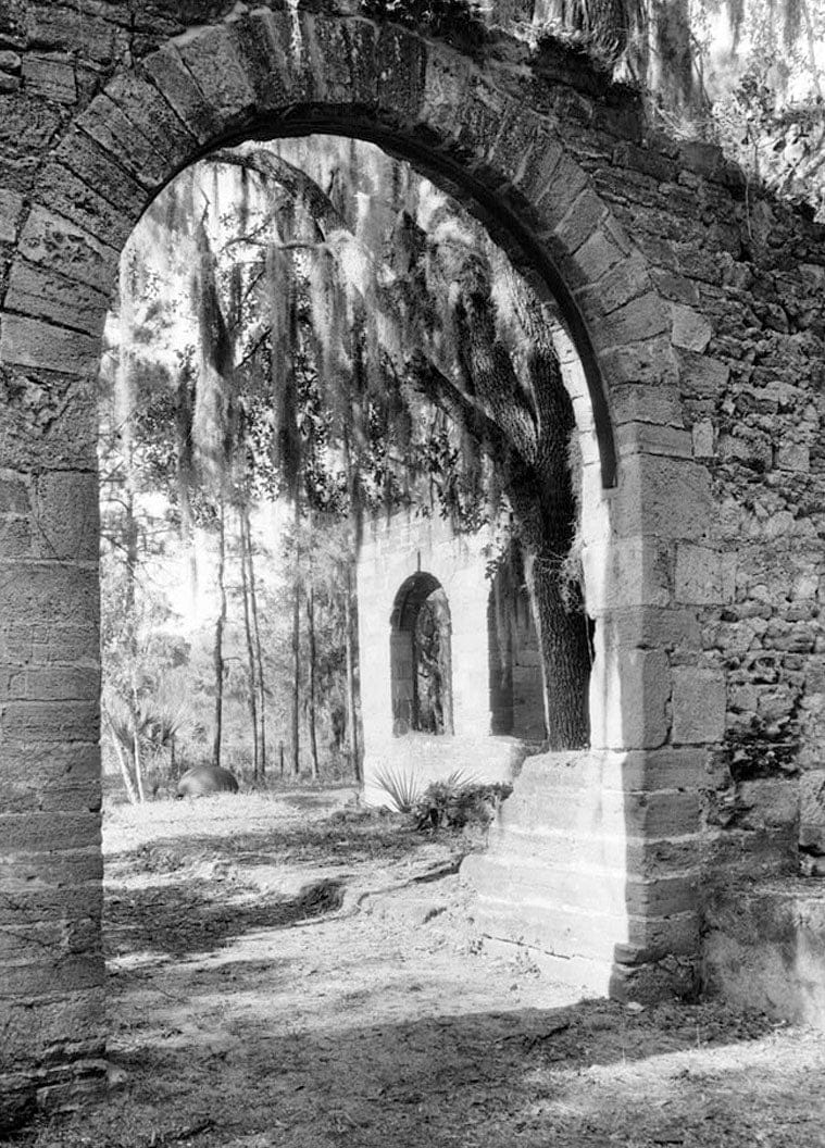 Historic Photo : New Smyrna Sugar Mill (ruins), New Smyrna (historical), Volusia County, FL 2 Photograph