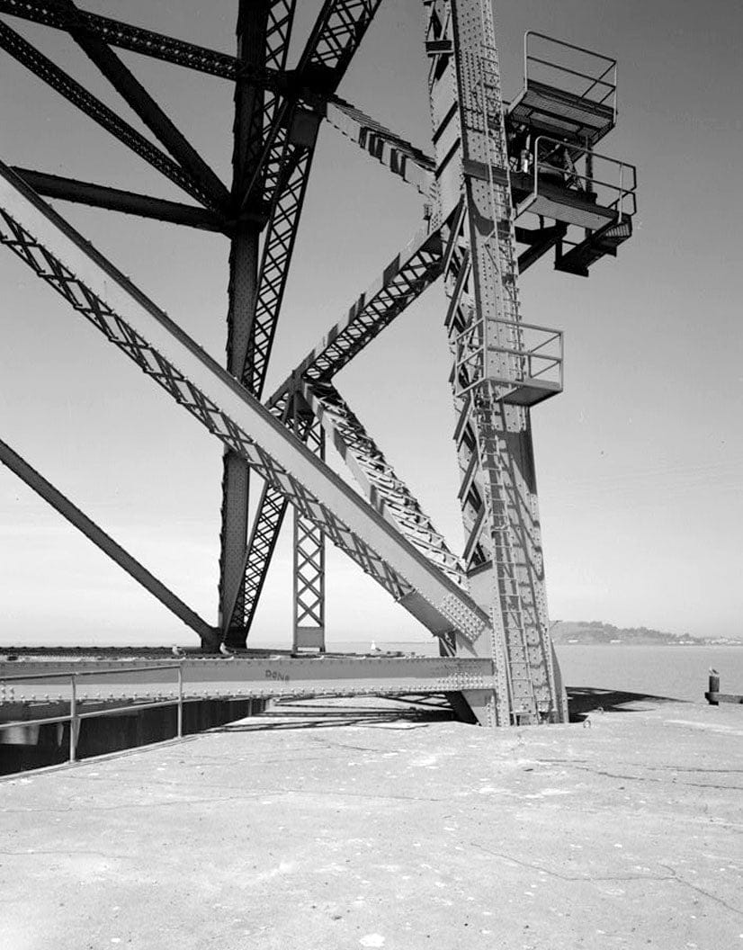 Historic Photo : Carquinez Bridge, Spanning Carquinez Strait at Interstate 80, Vallejo, Solano County, CA 32 Photograph