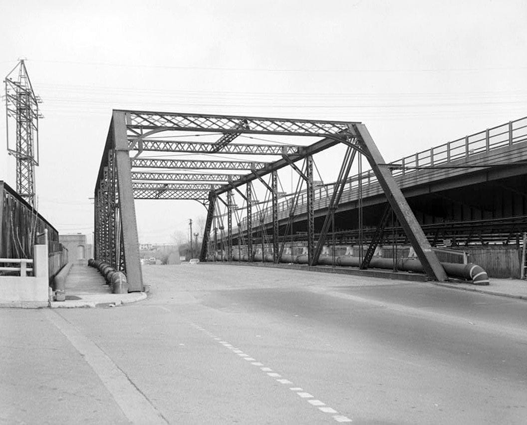 Historic Photo : Water Street Bridge, US Route 1 spanning Metro-North Commuter Railroad, New Haven, New Haven County, CT 3 Photograph