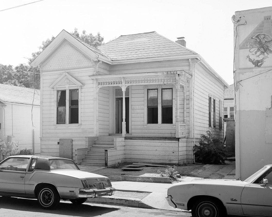 Historic Photo : Hannah Prindiville House, 340 West St. John Street, San Jose, Santa Clara County, CA 2 Photograph