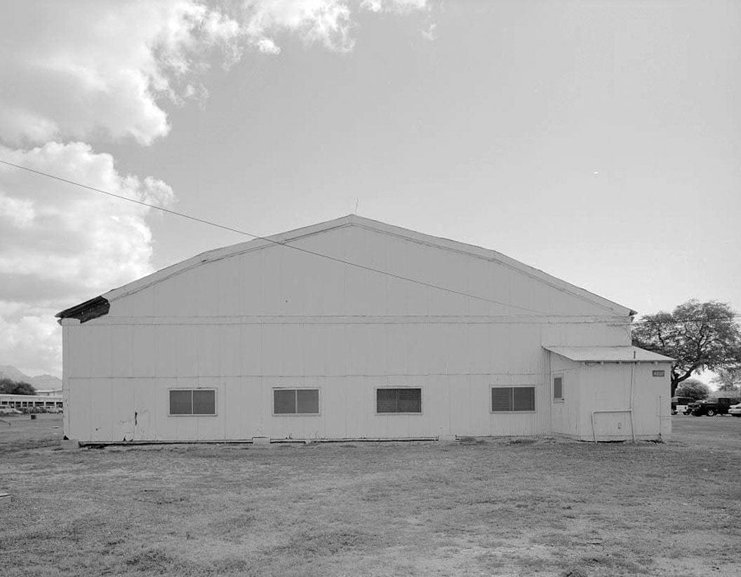 Hickam Field, Practice Bomb Loading Shed, Bomb Storage Road near the intersection of Moffet and Kamakahi Streets, Honolulu, Honolulu County, HI 1