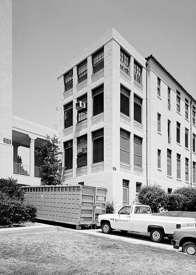 Historic Photo : U.S. Naval Hospital, Ward D, Park Boulevard, Balboa Park, San Diego, San Diego County, CA 2 Photograph