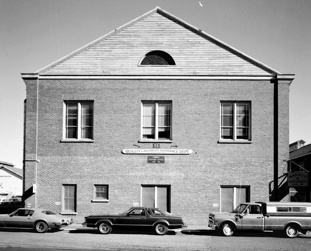 Historic Photo : Mare Island Naval Shipyard, Sail Loft, Near State Highway No. 37, Vallejo, Solano County, CA 1 Photograph