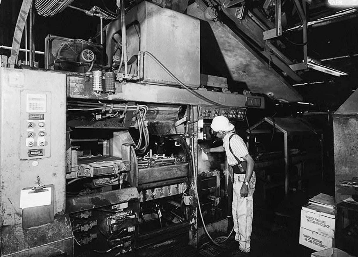 Historic Photo : Southern Ductile Casting Company, Casting, 2217 Carolina Avenue, Bessemer, Jefferson County, AL 1 Photograph