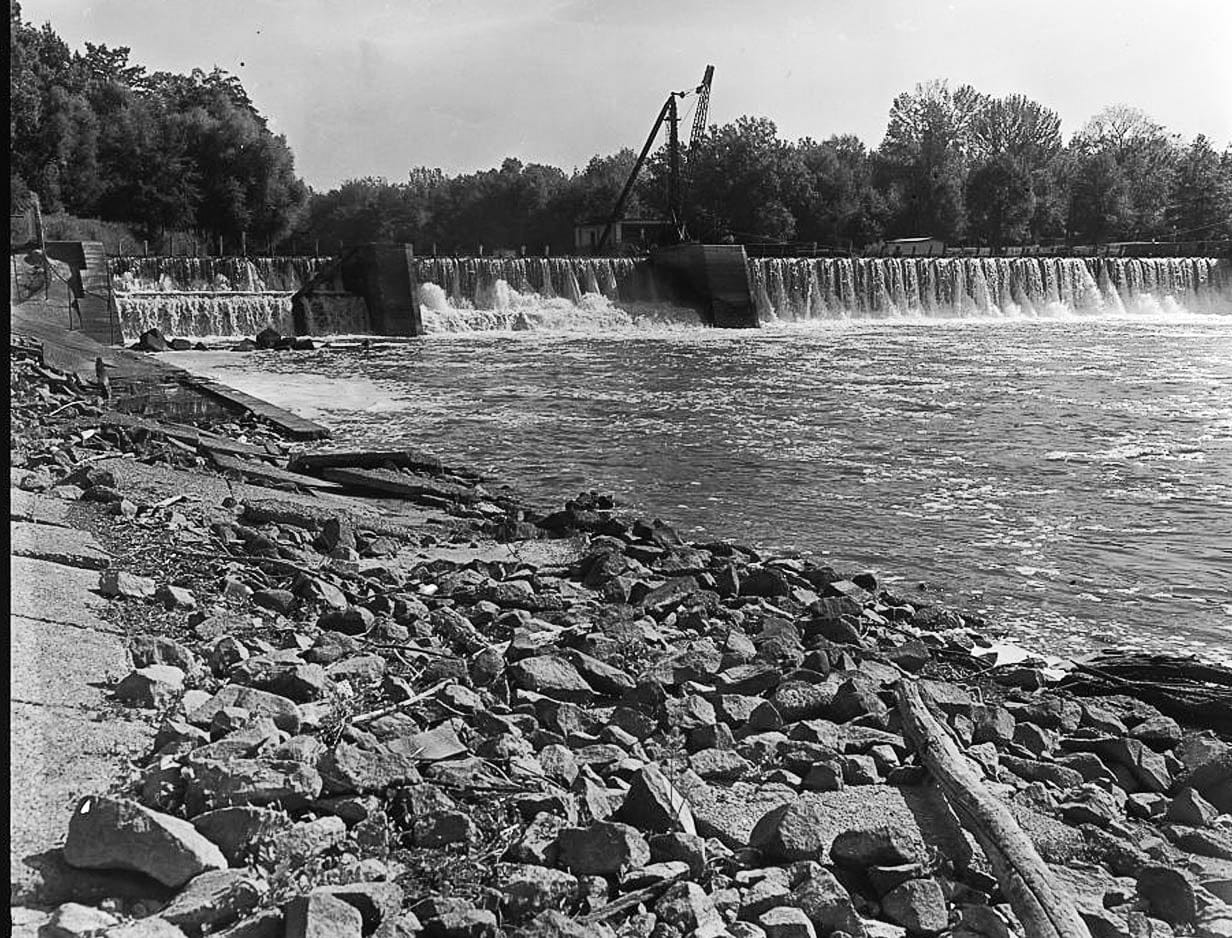 Historic Photo : Ouachita River Lock & Dam No. 8, Ouachita River at River Mile 282.8, Calion, Union County, AR 6 Photograph