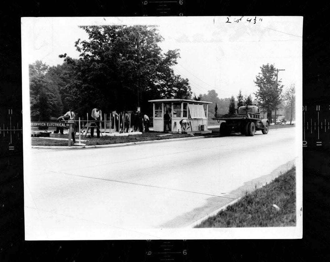 Historic Photo : Merritt Parkway, Beginning in Greenwich & running 38 miles to Stratford, Greenwich, Fairfield County, CT 4 Photograph