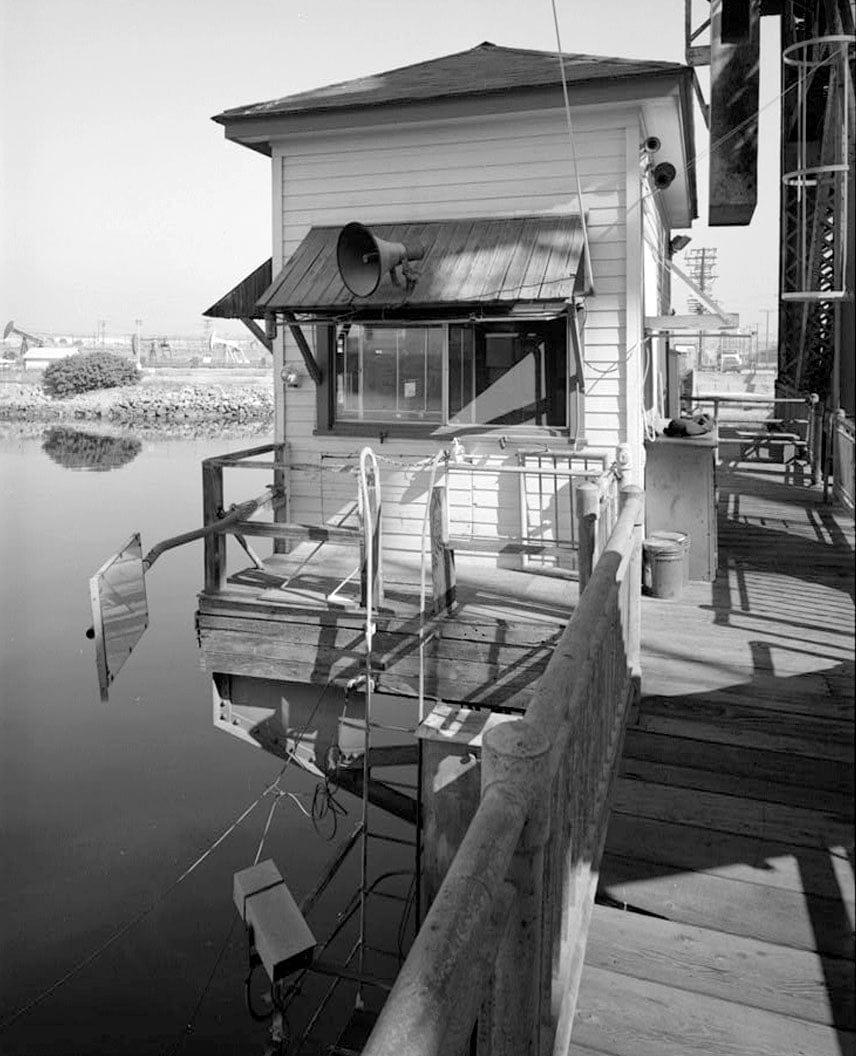 Historic Photo : Henry Ford Bridge, Spanning Cerritos Channel, Los Angeles-Long Beach Harbor, Los Angeles, Los Angeles County, CA 13 Photograph
