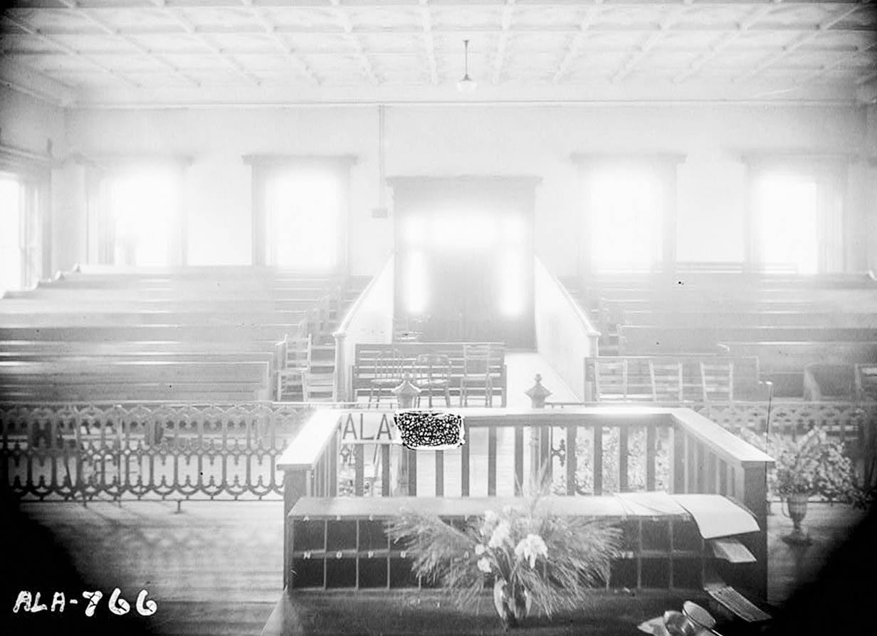 Historic Photo : Perry County Court House, Square bounded by State Highway 5, Main Street, Greensboro Avenue & East Street, Marion, Perry County, AL 4 Photograph