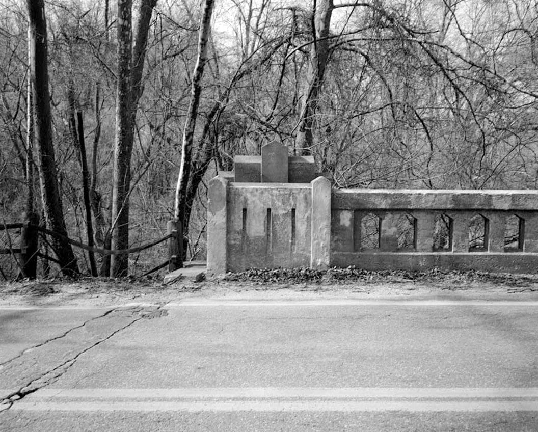 Historic Photo : Thompson's Bridge, Spanning Brandywine River on Delaware State Route 92, Wilmington, New Castle County, DE 8 Photograph