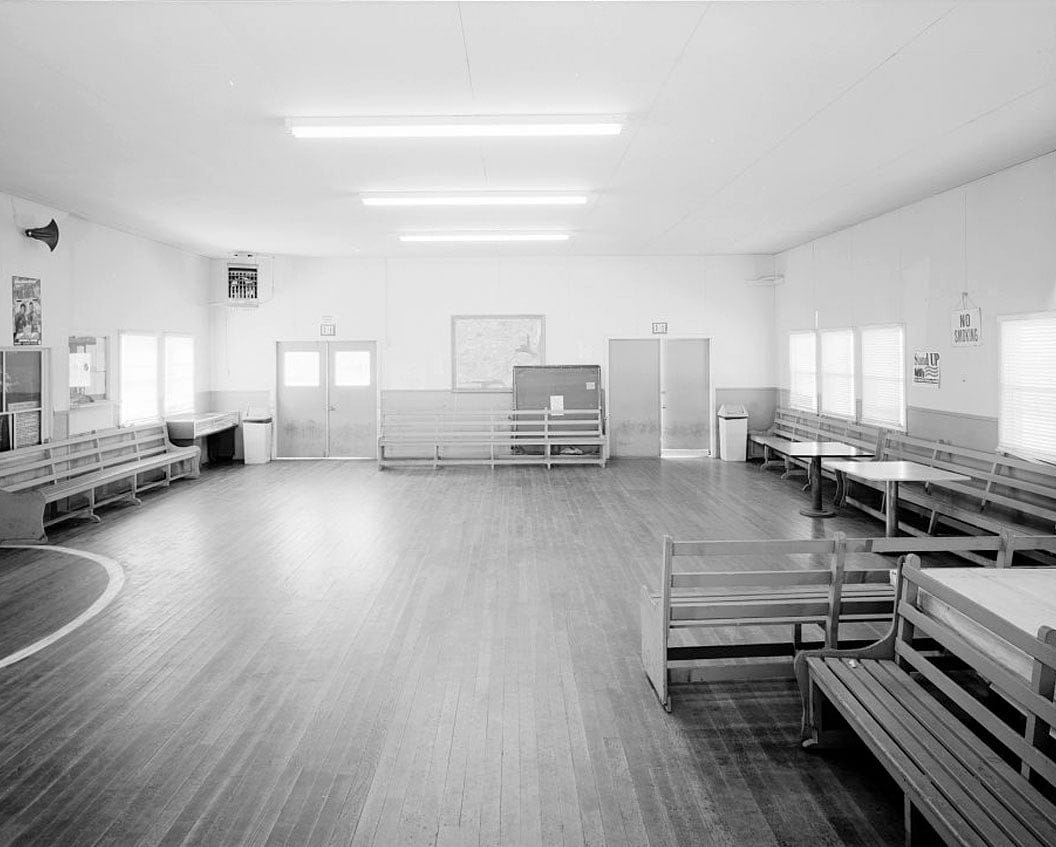Historic Photo : International Longshoremen's & Warehousemen's Union Hall, Naval Civil Engineering Laboratory, Port Hueneme Road, Port Hueneme, Ventura County, CA 5 Photograph