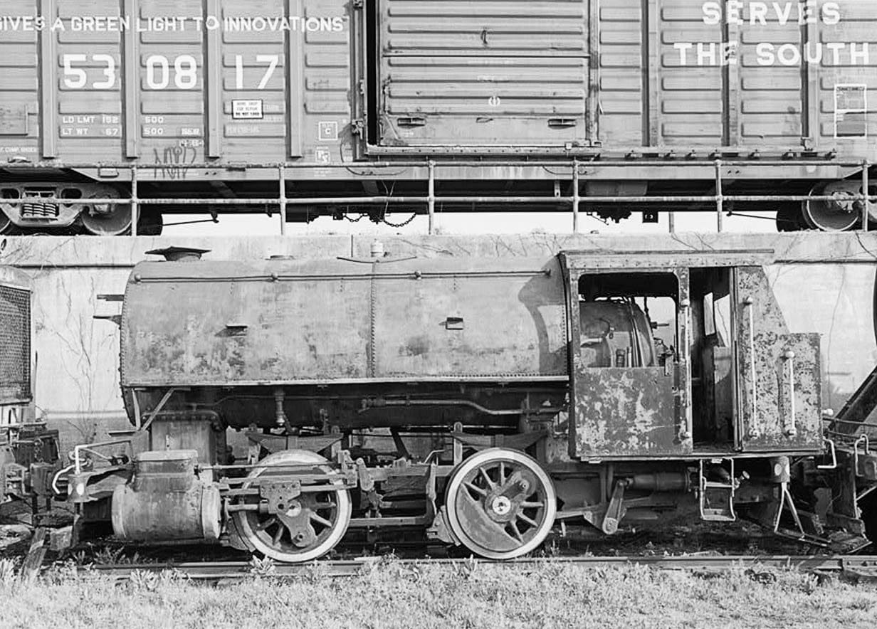 Historic Photo : Heart of Dixie Railroad, Rolling Stock, 1800 Block Powell Avenue, Birmingham, Jefferson County, AL 1 Photograph