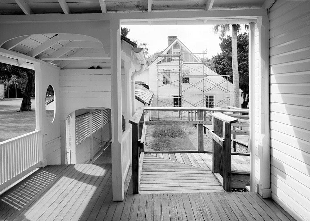 Historic Photo : Kingsley Plantation, House, 11676 Palmetto Avenue, Jacksonville, Duval County, FL 2 Photograph