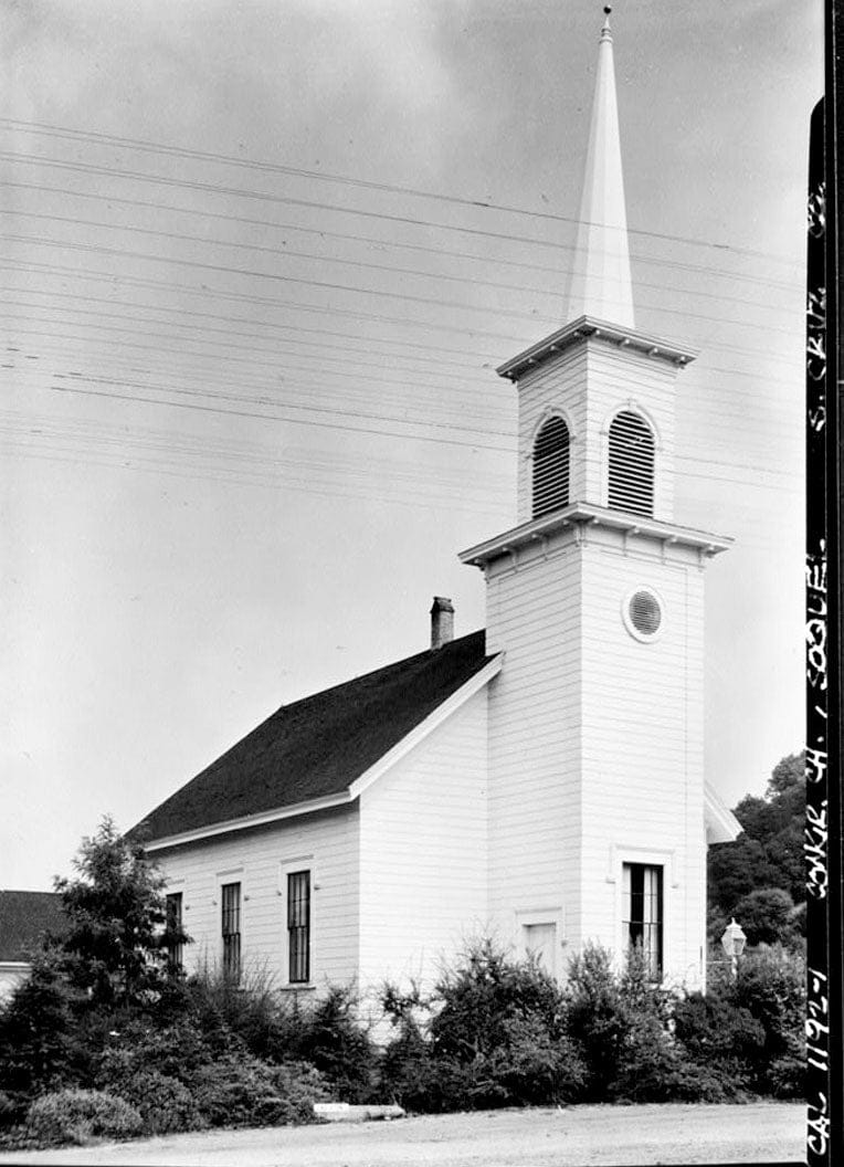 Historic Photo : Congregational Church, Soquel, Santa Cruz County, CA 1 Photograph
