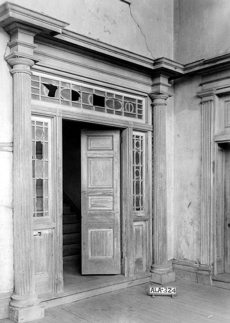 Historic Photo : Saunders-Goode-Hall House, State Highway 101, Town Creek, Lawrence County, AL 8 Photograph