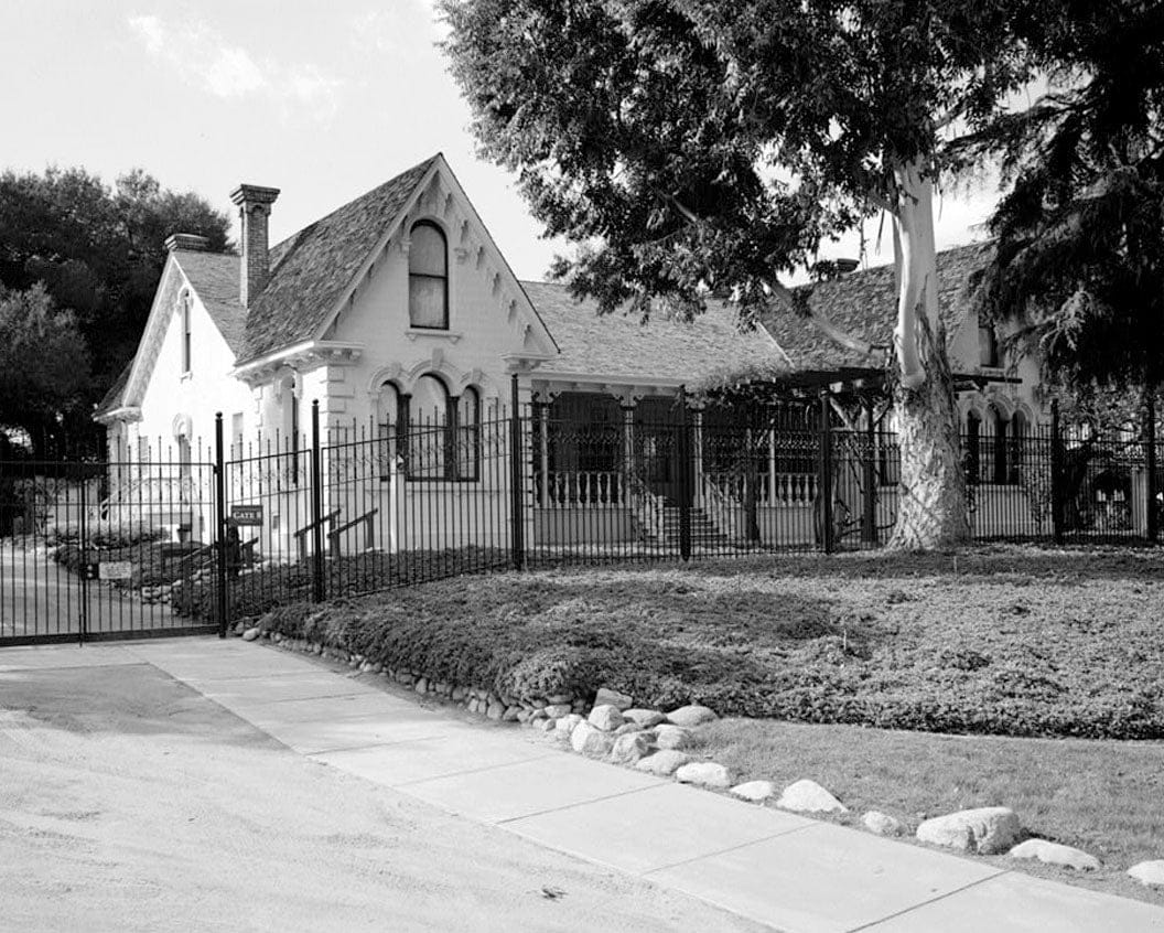 Historic Photo : Workman House, Workman & Temple Family Homestead Museum, 15415 East Don Julian Road, Industry, Los Angeles County, CA 3 Photograph
