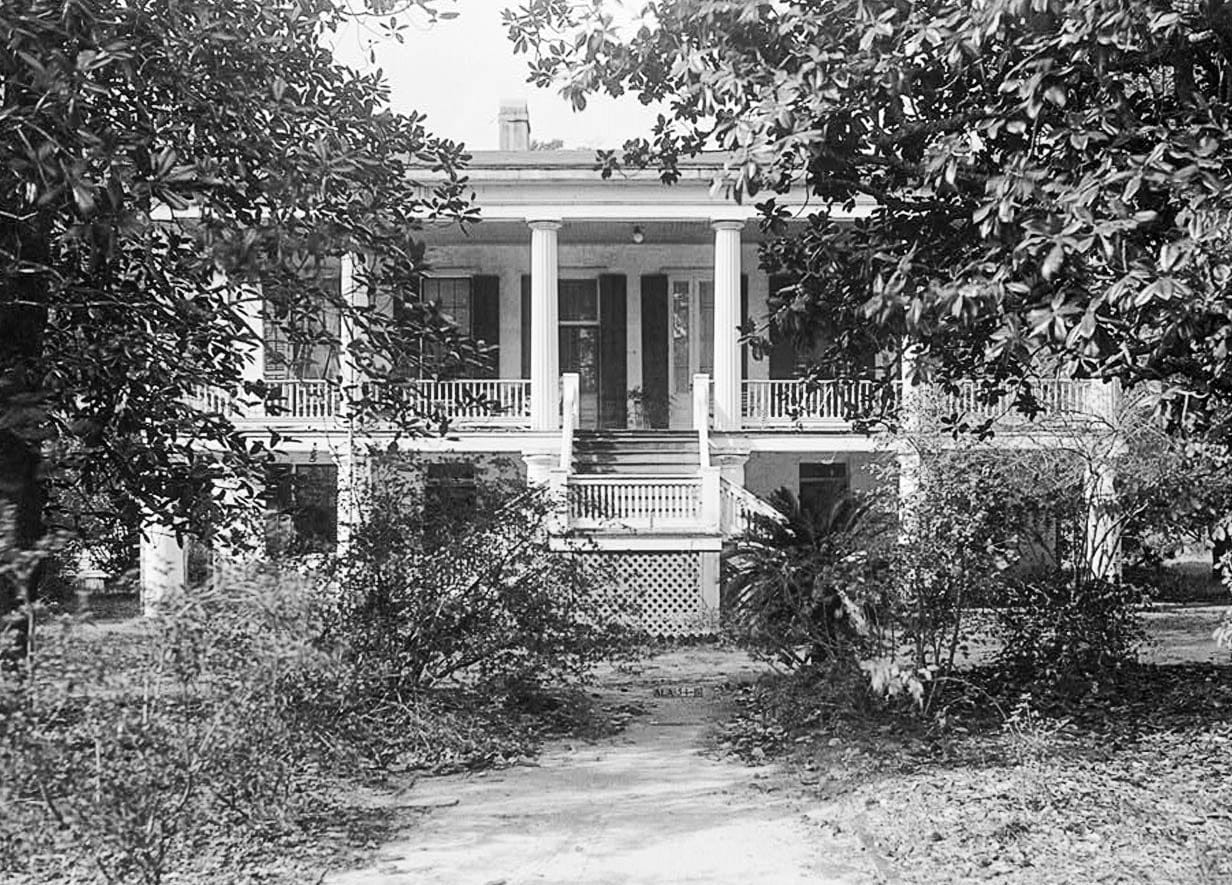 Historic Photo : Azalea Grove, 55 South McGregor Avenue, Spring Hill, Mobile County, AL 3 Photograph