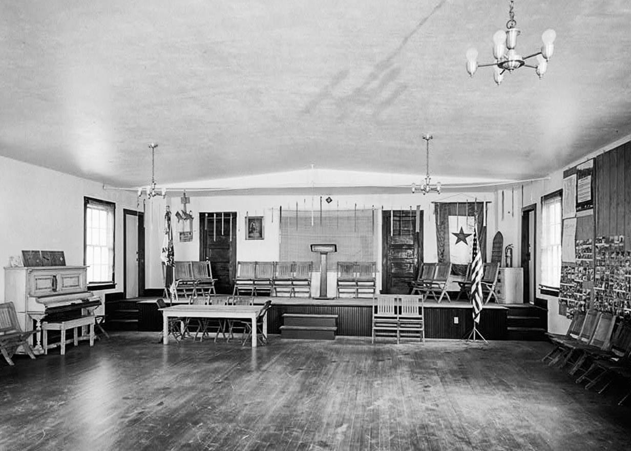 Historic Photo : Town of Locke, Christian Center, 13937 Key Street, Locke, Sacramento County, CA 2 Photograph