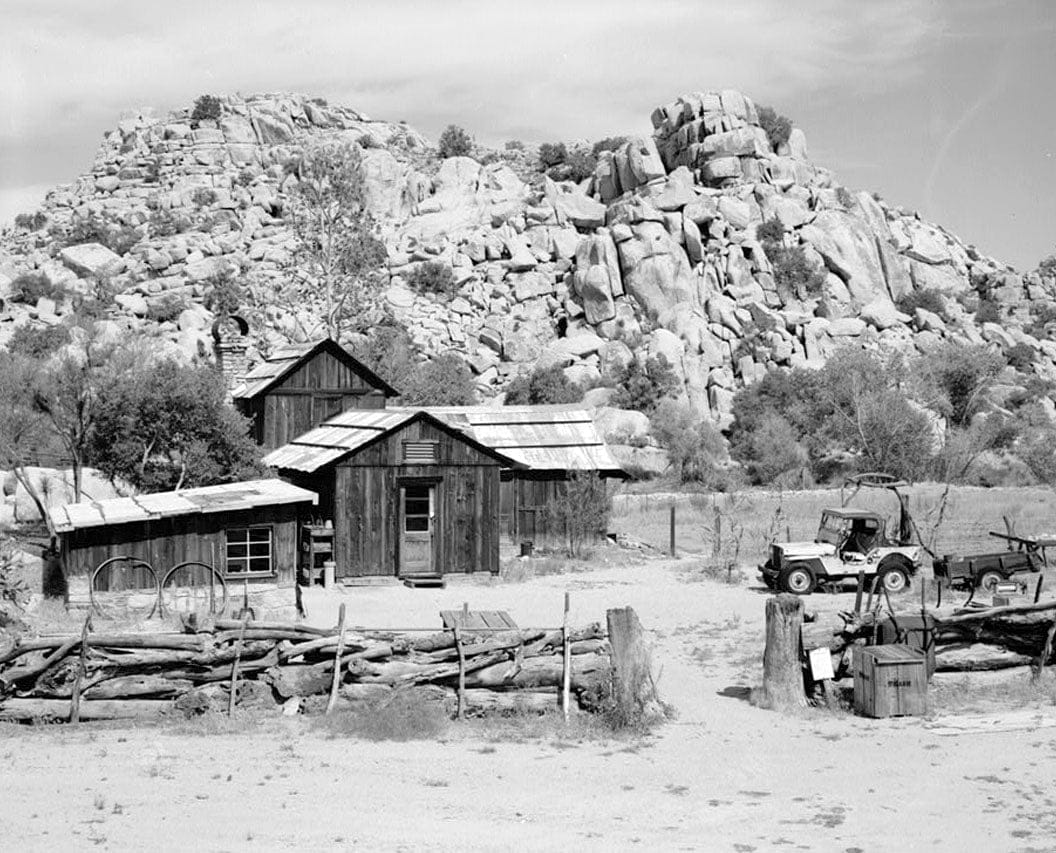 Historic Photo : Desert Queen Ranch, Keys Ranch House, Twentynine Palms, San Bernardino County, CA 3 Photograph
