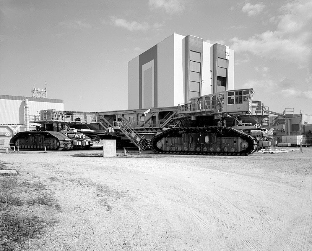 Cape Canaveral Air Force Station, Launch Complex 39, Crawler Transporters, Launcher Road, East of Kennedy Parkway North, Cape Canaveral, Brevard County, FL 5