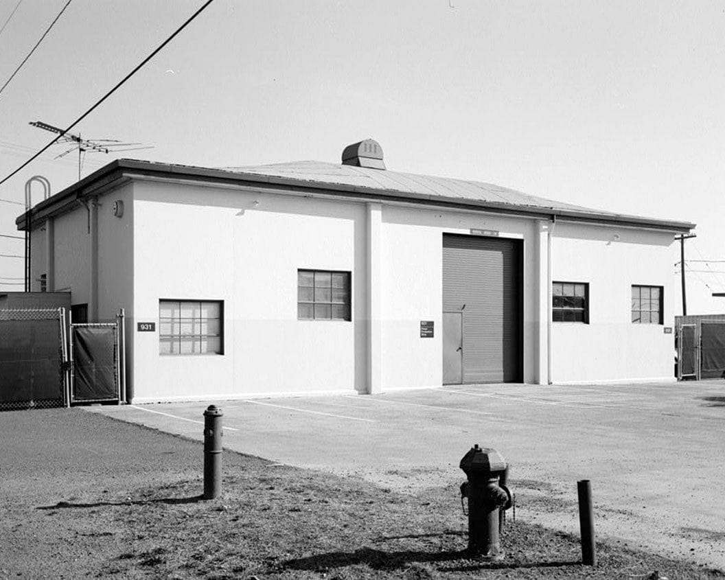Travis Air Force Base, Central Battery Charging Building, North of W Street, Armed Forces Special Weapons Project Q Area, Fairfield, Solano County, CA 1