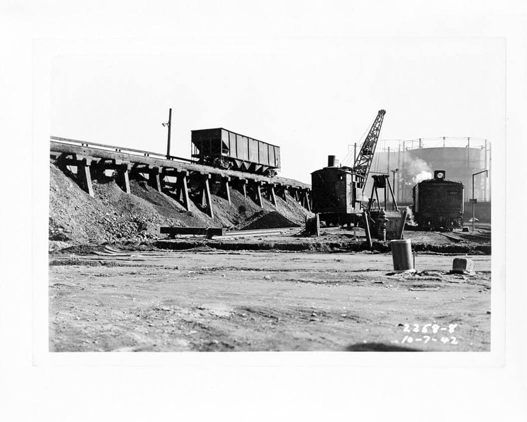 Historic Photo : Wilmington & Northern Railroad, Repair Shop, Beech Street, Wilmington, New Castle County, DE 10 Photograph