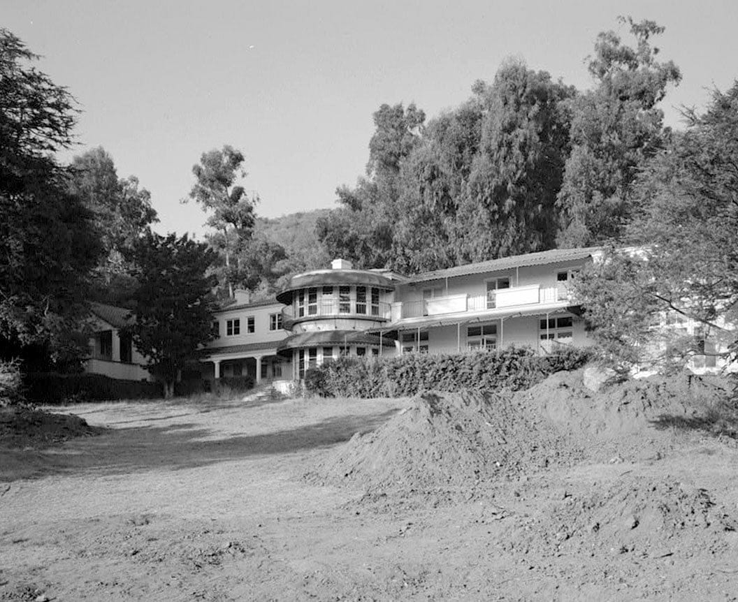 Historic Photo : J. Paul Getty Museum, Ranch House, 17985 Pacific Coast Highway, Malibu, Los Angeles County, CA 7 Photograph