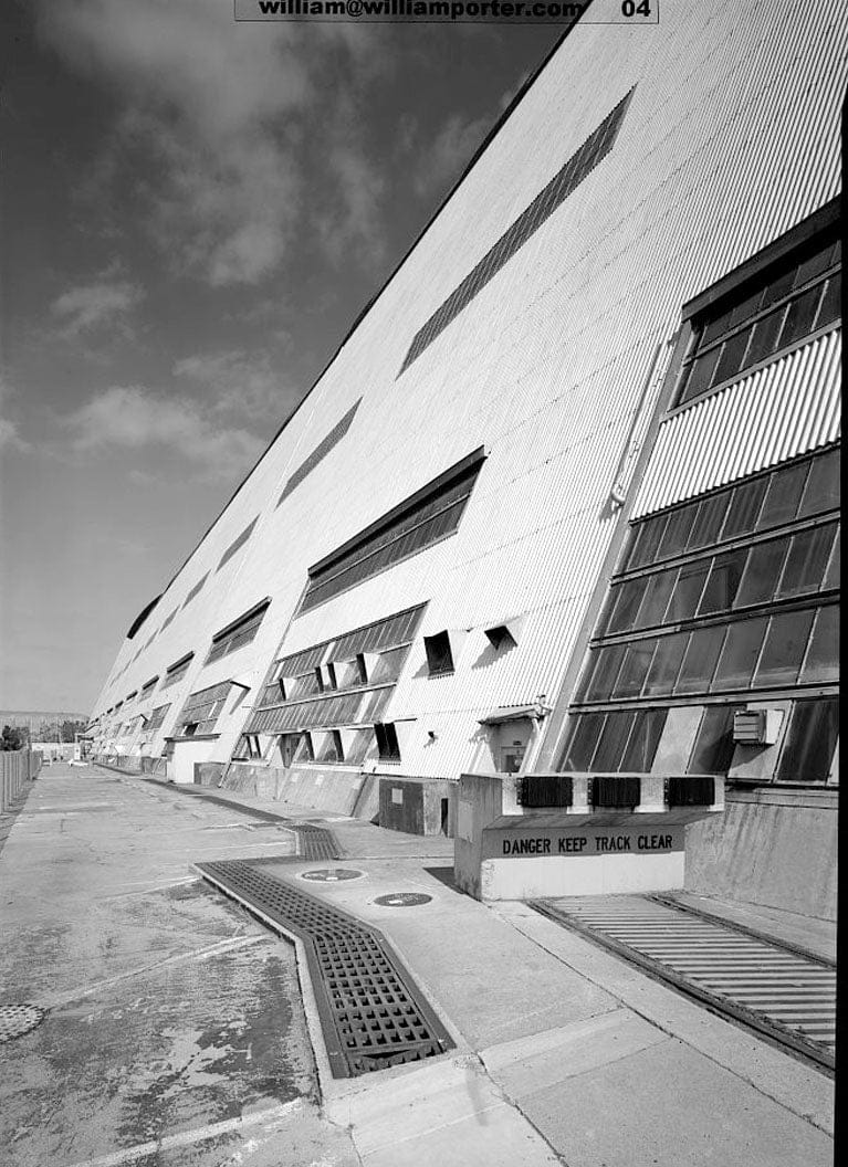 Historic Photo : Naval Air Station Moffett Field, Hanger No. 1, Cummins Avenue, Moffett Field, Sunnyvale, Santa Clara County, CA 10 Photograph