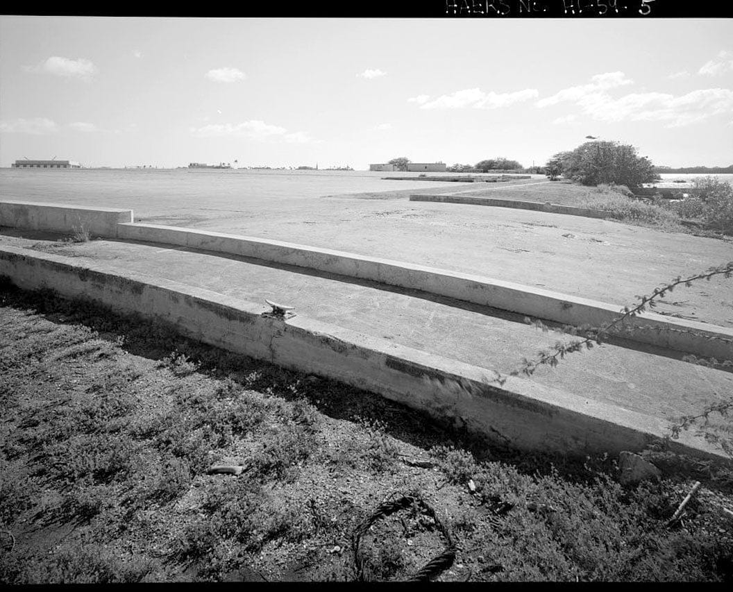 U.S. Naval Base, Pearl Harbor, Seaplane Ramps - World War II Type, Southwest and west shore of Ford Island, near Wasp Boulevard, Pearl City, Honolulu County, HI 1