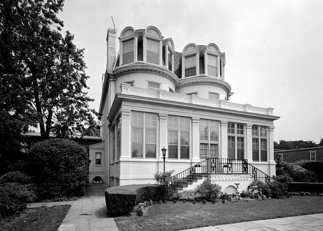 Historic Photo : U.S. Marine Corps Commandant's House, 801 G Street Southeast, Washington, District of Columbia, DC 1 Photograph
