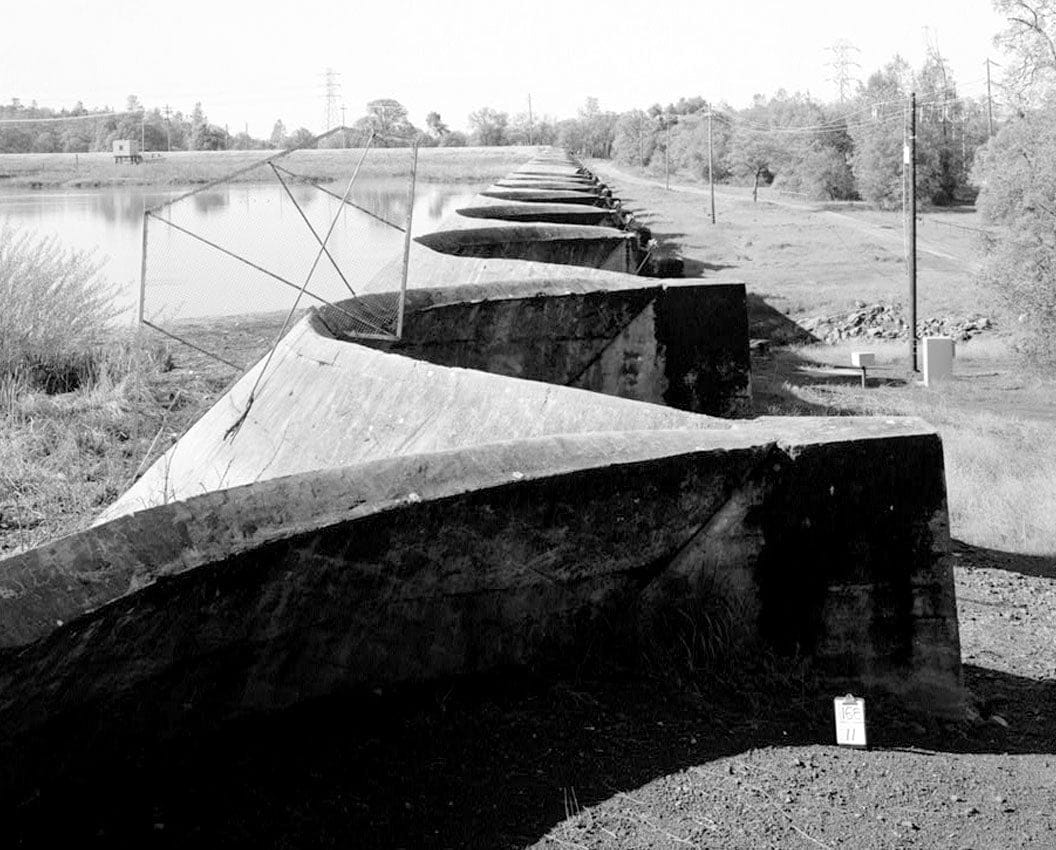 Historic Photo : Rock Creek Dam, East end of Rock Creek Road, Auburn, Placer County, CA 4 Photograph